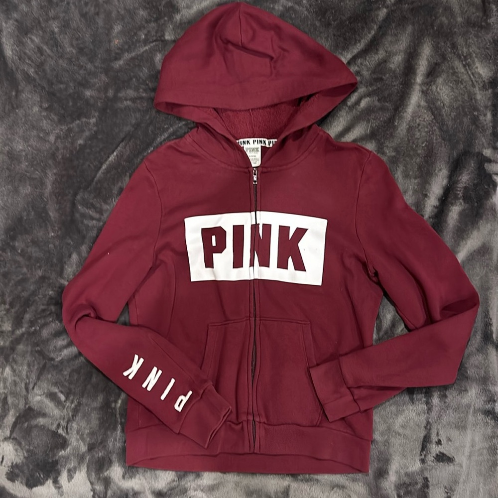 Victoria secret zip up hoodie